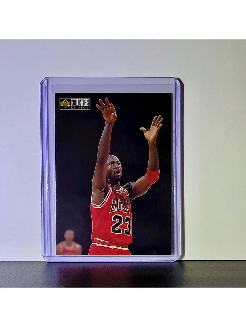 Michael Jordan 1997-98 Upper Deck Collector's Choice #389 Card Chicago Bulls